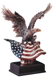 Eagle Resin Award Trophy