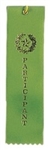 Green Stock Participant Ribbon