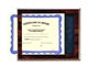 slide in certificate holder