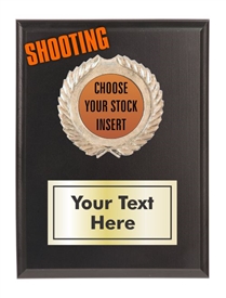 Shooting Plaque