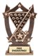 Billiards Sculpted Resin Trophy