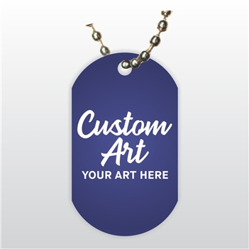 Custom Full Color Printed DOG TAG