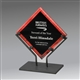 Red Galaxy Acrylic Plaque award