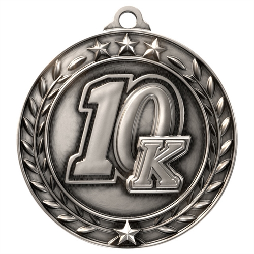 10K Medal WAM Silver