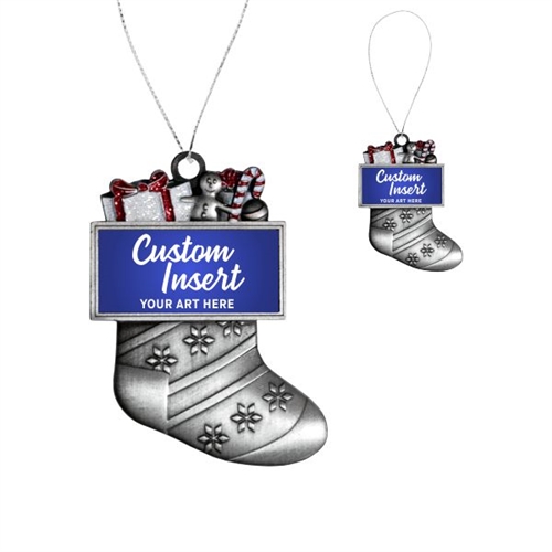 Customizable Stocking Holiday Ornament